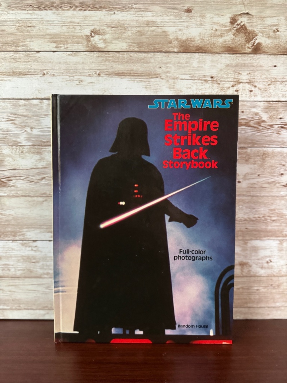 vintage 1980 hardcover edition of Star Wars: The Empire Strikes Back: The Storyb